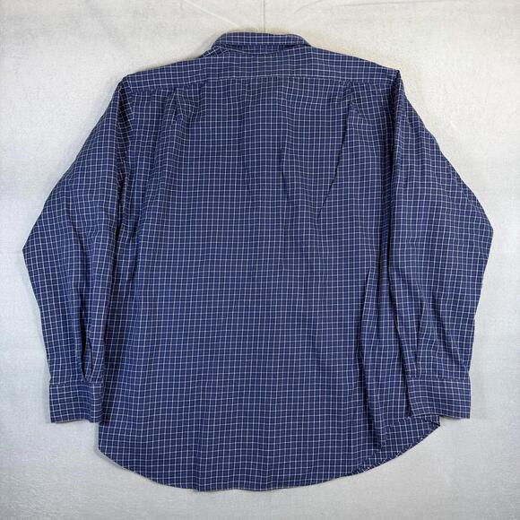 Polo Golf Ralph Lauren Shirt Mens XL Blue Plaid Check Estate Sport Button Up - Picture 3 of 6